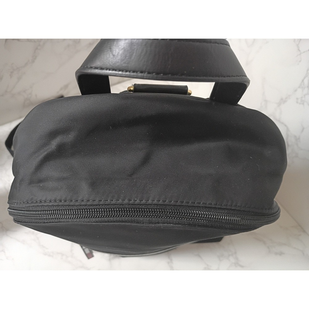 TOMMY HILFIGER Minimalist Black Nylon Dome Backpack - NWOT - Picture 6 of 10